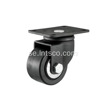 Lågprofil Tull Nylon Swivel Casters